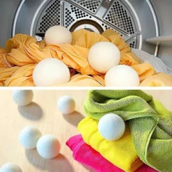 10/8/6 stk. uld tørretumbler bolde kit genanvendelig magisk økologisk håndlavet vasketøj bold tøj tørretumbler vaskemaskine tilbehør 10pcs