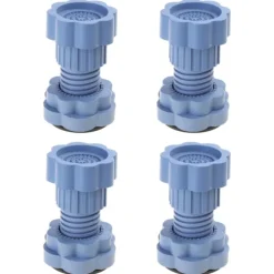 4 stk. Universal Justerbar Højde Vaskemaskine Fødder Pads Antivibration