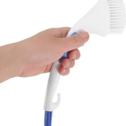 1 stk. vaskemaskine rengøringsbørste nylon ergonomisk lille skrubbebørste