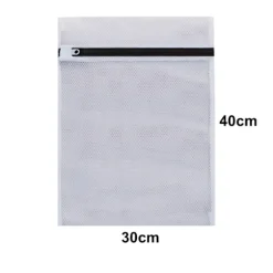 2 stk. vaskeposer til undertøj - 30 x 40 cm Hvid White 30 x 40 cm