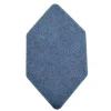 5 stk. Vileda badeværelsesbørste trækhåndtag udskiftningshoved BATH Magic sekskantet diamant svamp skrubbemåtte 21,5 * 12,5 * 2cm