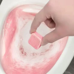 12 stk/sæt Toiletrens brusetablet, PINK pink pink