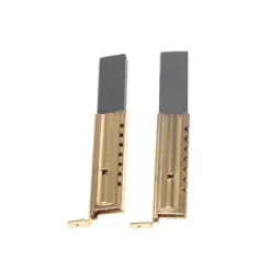 4 stk./sæt Vaskemaskine Motor Kulbørste Indsats L94MF7 til Vaskemaskine[D] GoldBlack Gray