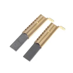 4 stk./sæt Vaskemaskine Motor Kulbørste Indsats L94MF7 til Vaskemaskine[D] GoldBlack Gray