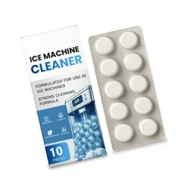 10 Tabletter til rengøring af ismaskine fjerner genstridige lugte Effektiv rengøring
