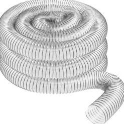 2 tommer OD 50mm Klar PVC Støvopsamlings Slange til brug med Støvopsamlere med 2 tommer Porte. Ideel til Værkstedsstøvsugere (FMY) As Shown