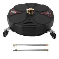 13 tommer Overfladerenser til højtryksrenser med 4 hjul 2500PSI 1/4 tomme Quick Plug Højtryksrenser Overfladerenser