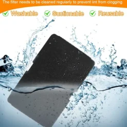 4 x Tørretumblerfiltre til Tørretumblere 240 x 155 x 11 mm Tørretumbler Filter Udskiftning til Beko Grundig Blomberg ElektraBregenz 2964840100 [Energiklasse A++] | Fyndiq