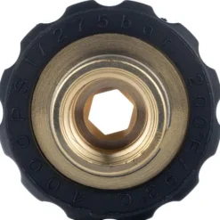 Adapter M22 til 1/4" til Højtryksrenser – til Tilslutning af Tilbehør | Indvendig Gevind M22X1,5 og 1/4" | Kompatibel med Kärcher HD HDS