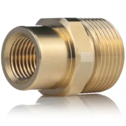 Adapter M22 til 1/4 Tomme til Hogtryksrenser – Messing | 14 Mm Stift | Kompatibel med Kranzle K1050, K1152