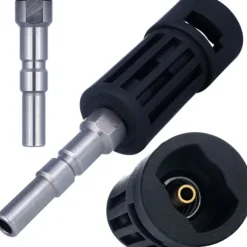 Adapter til Højtryksrenser Nilfisk QC/Kranzle D12 til Kärcher K Bayonet – Nem Montering | 160 Bar | Kompatibel med Nilfisk, Kranzle K2160 TS