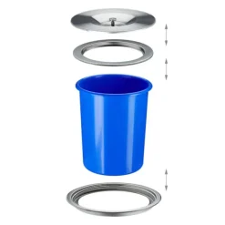 Affaldsbeholder til bordplade 5 liter