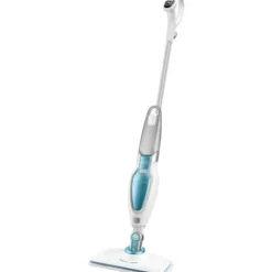 BLACK+DECKER - FSM16CD-QS - 3-i-1 dampvasker 1600W - 2 mikrofiber + 1 tæppeaccessorie inkluderet - 6M kabel Vit, blå, grå