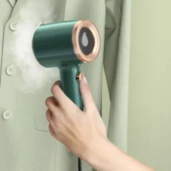 Bærbar Mini Strygemaskine, Mini Rejsedampstrygejern, Håndholdt Tøjdamper, Hurtig Opvarmning Damp Tør Strygning, Til Hjem Og Rejse Green