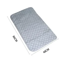 Bærbar Varmebestandig Strygemåtte, 48x86cm Foldbar Bomulds Strygeunderlag