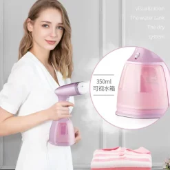 Bærbart dampstrygejern, 1500 watt, 350 ml, håndholdt.