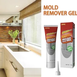 [CA] Vægmugfjerner Rengøringsmiddel Tætningsmiddel Gel Pool Flise Fuger Plet Mugfjerner Vaskemaskine Badeværelse Mug Gel 90g