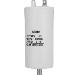 Cbb60 450v 40uf Vandpumpe Kondensator Til Vaskemaskine 50/60hz [DB]