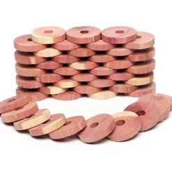 Cederträ Brickor Anti-Insekt och Fuktabsorberande 10-PACK Brun