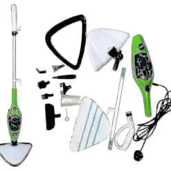 Dampmoppe Damprenser Håndholdt Opretstående Gulvdamper 10-i-1 Damprenser