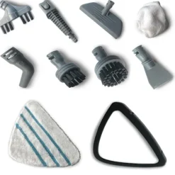 Dampmoppe 10-i-1 1500W SM210 Hvid/Sort