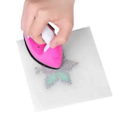 Dampstrygejern Bærbart Mini Elektrisk Strygejern Rejse Plastikperler Tøj Syforsyninger Udsalg-God (FMY)