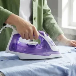Dampstrygejern 2000W med automatisk rengøringssystem og 180ml vandtank Sokany Lilla Violett