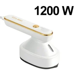 Dampstryger med ledning 1200W Høj Ydelse til Nem Strygning Sokany Hvid / Guld Vitt guld