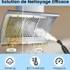 Dampvasker til Sengelus 1600W COSTWAY-180℃-3 Bar-1L Tank-Forvarming på 15s-Justerbar Intensitet-12 Tilbehør-Hvid