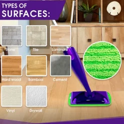 3-delt Tilpasselig Swiffer WetJet Flad Sticky Snap Mog Sæt 12 Tommer