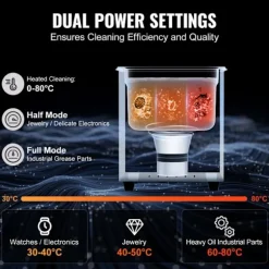 Digital Ultrasonisk Rengører-Duoku-2 L-Ultrasonisk Rengøringsapparat 60 W-med Bløde og Optimale Affgasningsindstillinger