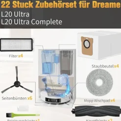 Dreame L10s Ultra / Xiaomi-seriens tilbehørssæt
