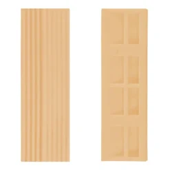 Dørtærskelrampe til robotstøvsuger 1 sæt Beige Beige