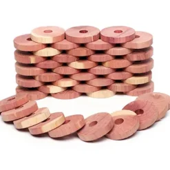 Effektfull Anti-Insekt Fukt Absorberande Cederträ Bricka Brun