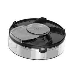 Elektrisk Flue Automatisk USB Aftagelig Fluefanger til Udendørs Ranch (FMY) Black Plug in 16cmx16cmx5cm