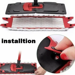 Erstatning til Spin Moppe: Mikrofiber Gulvmoppepuder, Vaskbare Genanvendelige Måtter for Nem Fjernelse og Installation, Kompatibel med Vileda UltraMax Moppehoved (Pakke | Fyndiq