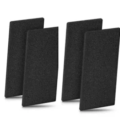 Filter til tørretumbler 4-pak Sort Whirlpool Bauknecht HX 481010354757 Black