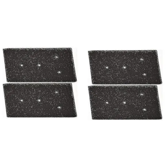 Filter til tørretumbler 4-pak Whirlpool 481010716911 Black