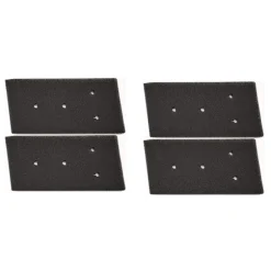 Filter til tørretumbler 4-pak Black Whirlpool 481010716911 Black