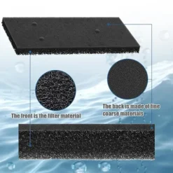 Filter til tørretumbler 4-pak Black Whirlpool 481010716911 Black