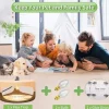 Fælder til lopper til indendørs brug, lysfælde til indendørs brug, opgraderet loppefælde med lysrefill og klæbepuder (EU-stik)