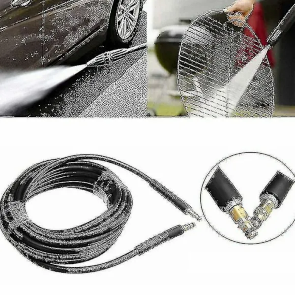 For Karcher K2 K3 K4 K5 K6 K7 (6m) Højtryksrensere Vandrensning Højtryks Udskiftningsslange Rengøringssæt 6m/8m/10m/15m (FMY)
