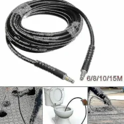 For Karcher K2 K3 K4 K5 K6 K7 (6m) Højtryksrensere Vandrensning Højtryks Udskiftningsslange Rengøringssæt 6m/8m/10m/15m (FMY)
