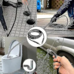 For Karcher K2 K3 K4 K5 K6 K7 (6m) Højtryksrensere Vandrensning Højtryks Udskiftningsslange Rengøringssæt 6m/8m/10m/15m (FMY)