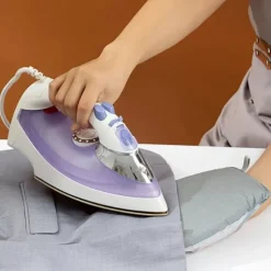 Garment Steamer Strygehandske Anti Steam Mitt med fingerløkke White 1PC