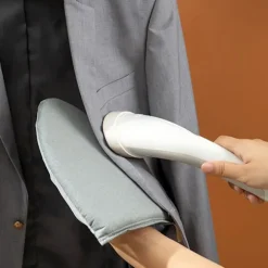 Garment Steamer Strygehandske Anti Steam Mitt med fingerløkke White 1PC