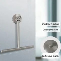 Glas Visker Bruser Skraber GRÅ grey