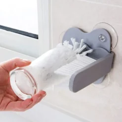 Glasrensningsbørste med sugekop, stilkglasrenser, Lazy G