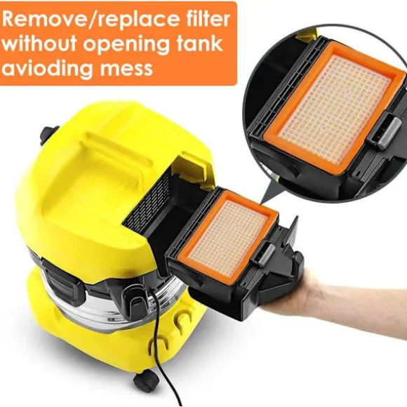 HEPA-filter til Kärcher NT25/NT35/NT45 2-pak