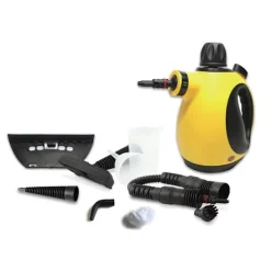 Hjemmerenser, 1050W med 9 tilbehør, 250 ml-CJY Steam Cleaner